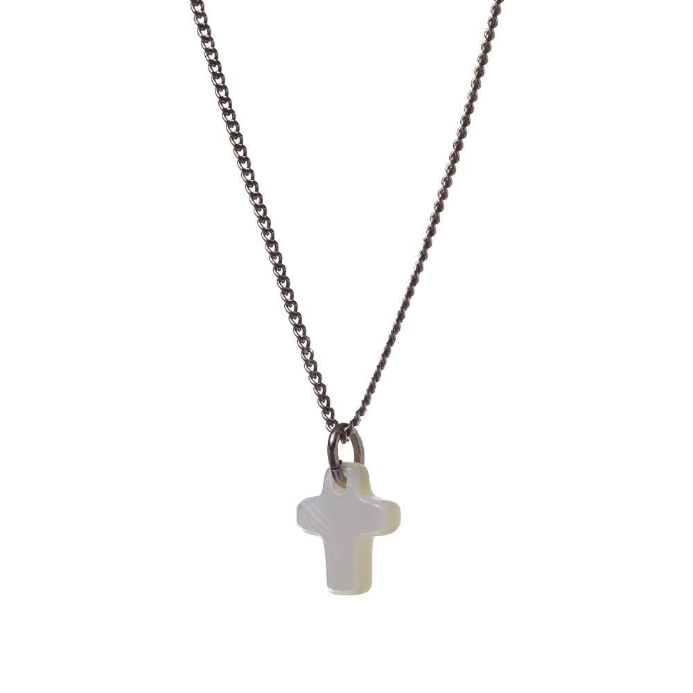 商品Yves Saint Laurent|Saint Laurent Slim Pendant Necklace With Small Cross,价格¥2159,第4张图片详细描述