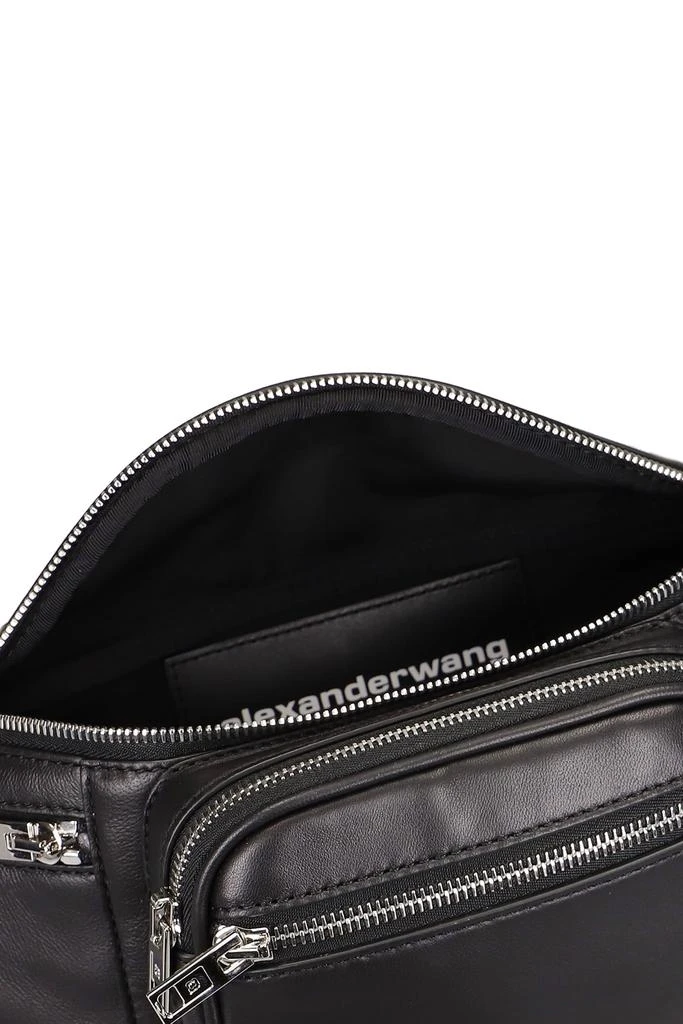 商品Alexander Wang|Alexander Wang Attica Soft Waist Bag In Black Leather,价格¥3453,第4张图片详细描述