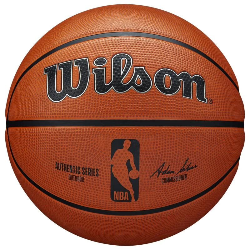 商品Wilson|Wilson NBA Auth Outdoor Basketball - Men's,价格¥149,第1张图片