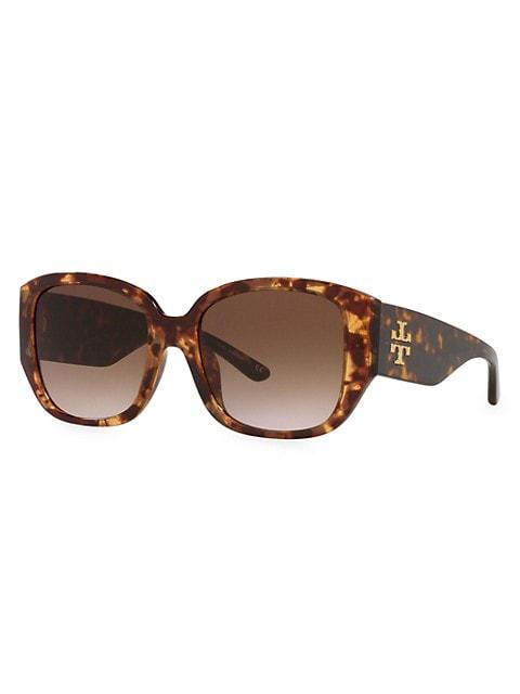 商品Tory Burch|54MM Square Sunglasses,价格¥1189,第4张图片详细描述