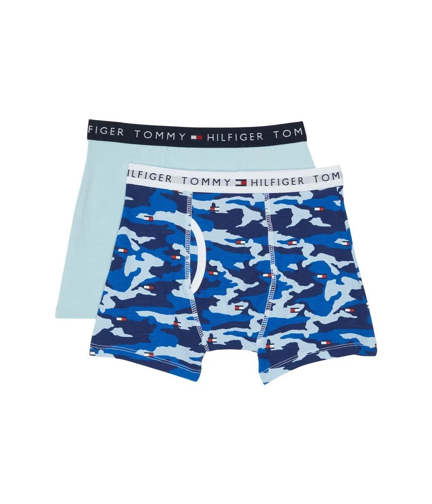 商品Tommy Hilfiger|Camo Print 2-Pack Boxer Briefs (Little Kids/Big Kids),价格¥152,第1张图片