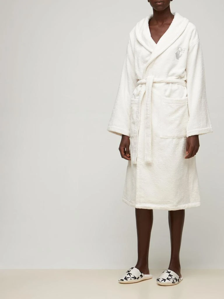 商品Off-White|Arrow Leaves Bathrobe,价格¥1751,第2张图片详细描述