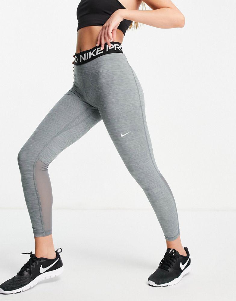 Nike Training Pro 365 leggings in grey商品第4张图片规格展示