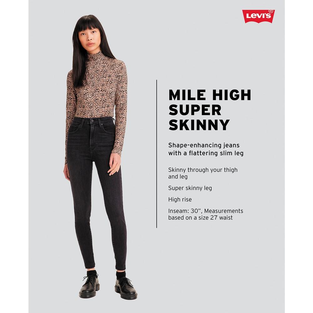 Women's Mile High Super Skinny Jeans商品第4张图片规格展示
