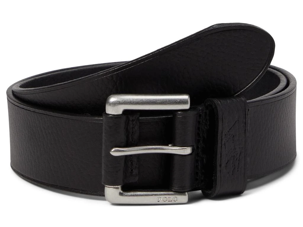 商品Ralph Lauren|Signature Pony Leather Belt,价格¥599,第1张图片