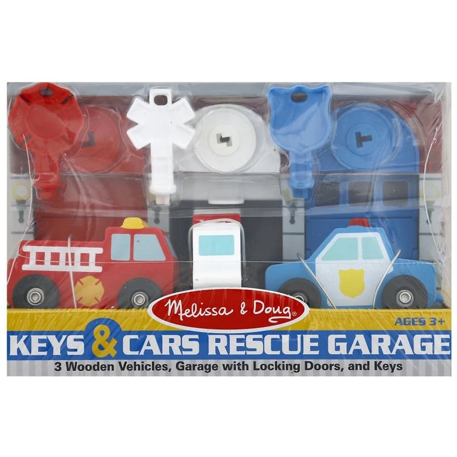 商品Melissa & Doug|Keys & Cars Rescue Garage,价格¥275,第1张图片