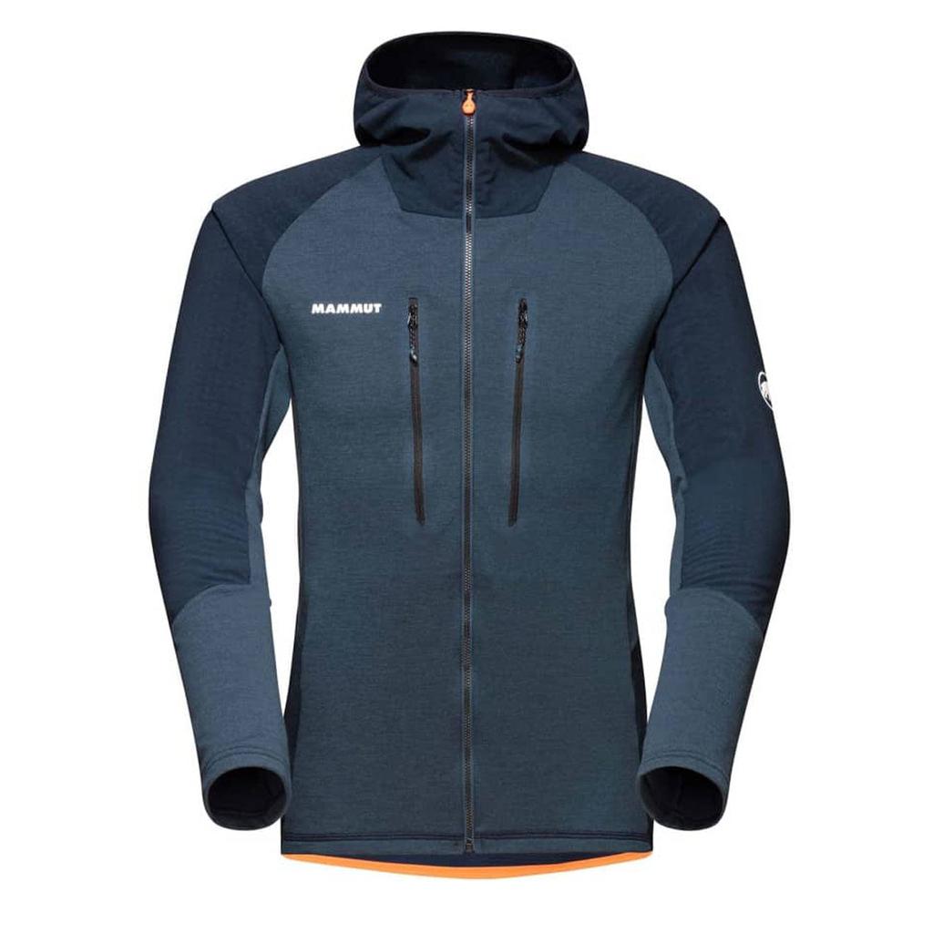 Mammut Eiswand Advanced Mid Layer Hooded Jacket Night商品第1张图片规格展示