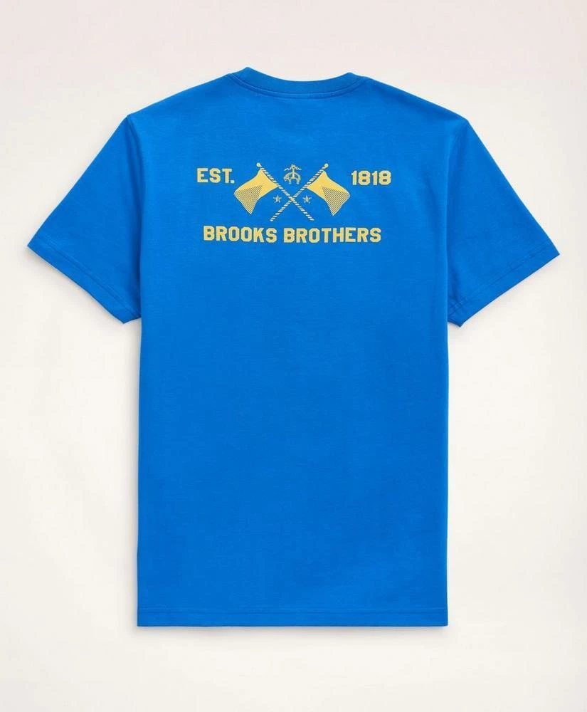 商品Brooks Brothers|Jersey Nautical Logo T-Shirt,价格¥155,第3张图片详细描述