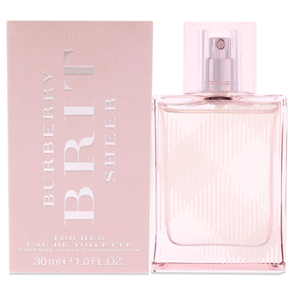 商品Burberry|Burberry Brit Sheer by Burberry for Women - 1 oz EDT Spray,价格¥260,第1张图片