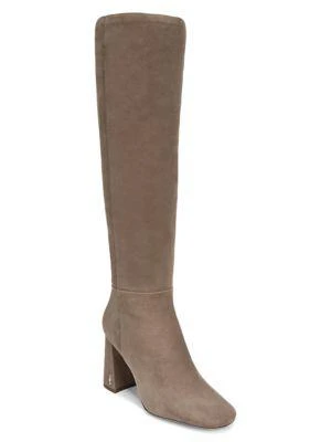 商品Sam Edelman|Clarem Knee-High Suede Boots,价格¥356,第2张图片详细描述