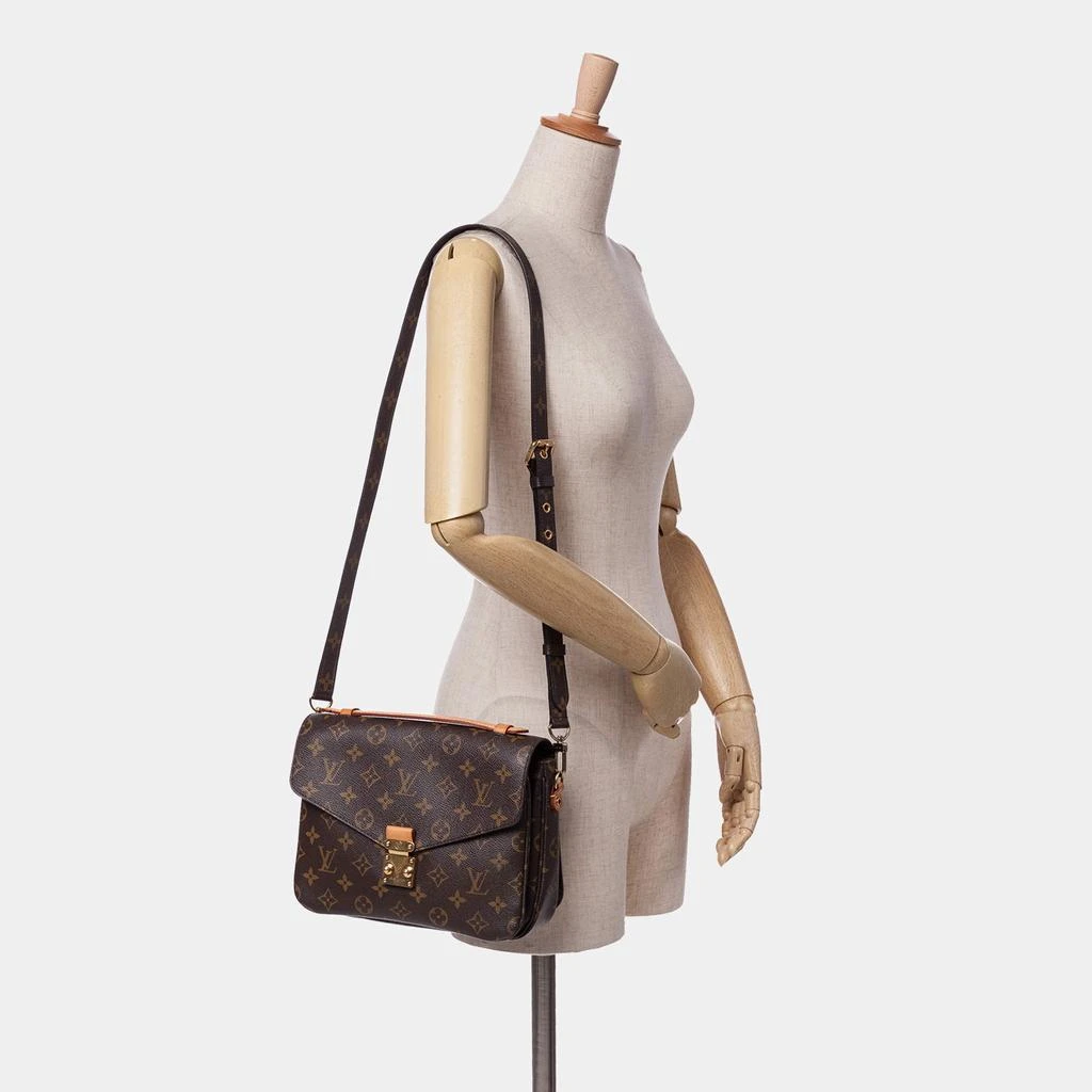 商品[二手商品] Louis Vuitton|Louis Vuitton Brown Monogram Pochette Metis,价格¥17972,第2张图片详细描述