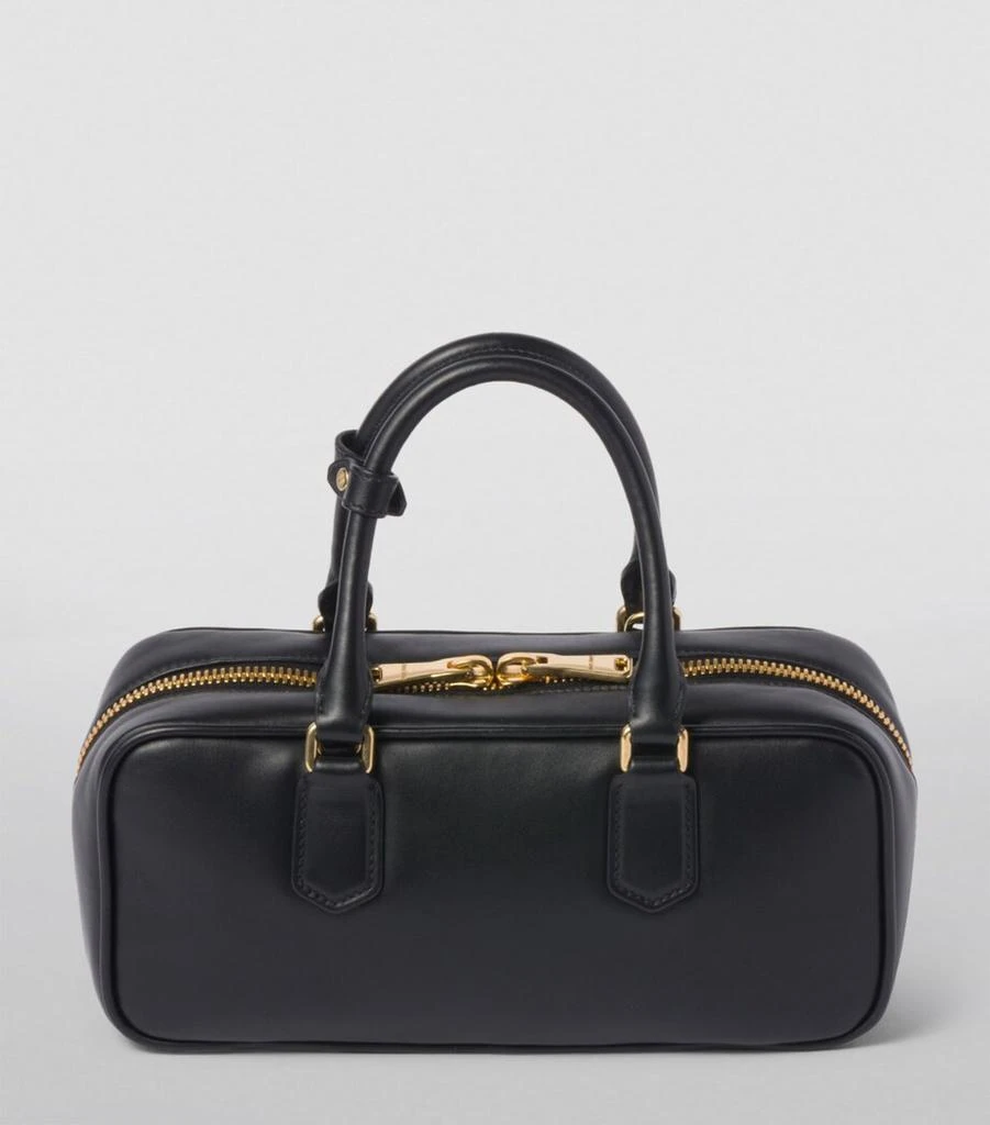 商品Miu Miu|Small Nappa Leather Arcadie Top-Handle Bag,价格¥27199,第3张图片详细描述