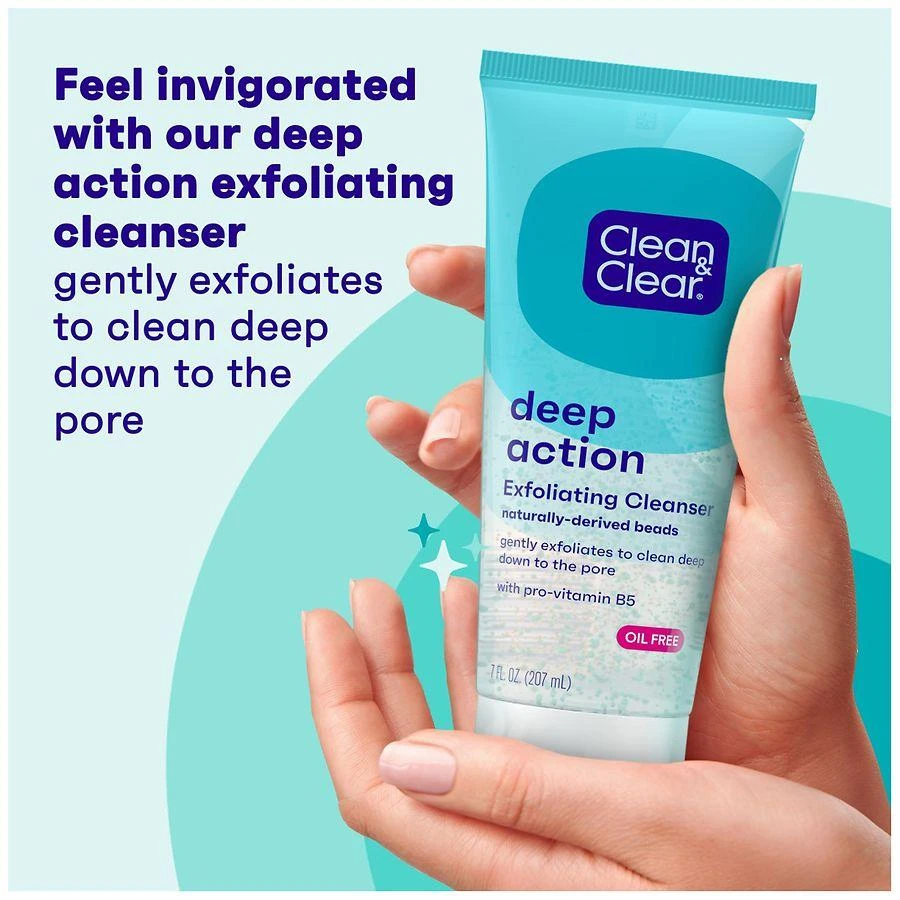 商品Clean & Clear|Oil-Free Exfoliating Facial Scrub,价格¥74,第5张图片详细描述