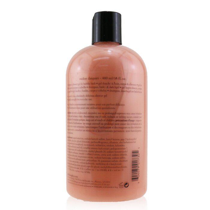 肌肤哲理 哈密瓜代基里 洗发沐浴者哩 473.1ml/16oz商品第3张图片规格展示