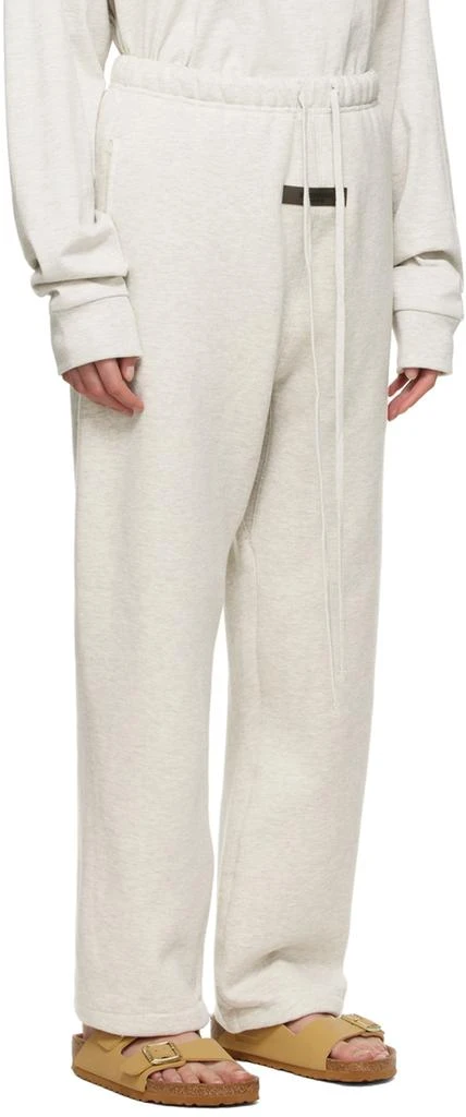 商品Essentials|Off-White Cotton Lounge Pants,价格¥262,第2张图片详细描述