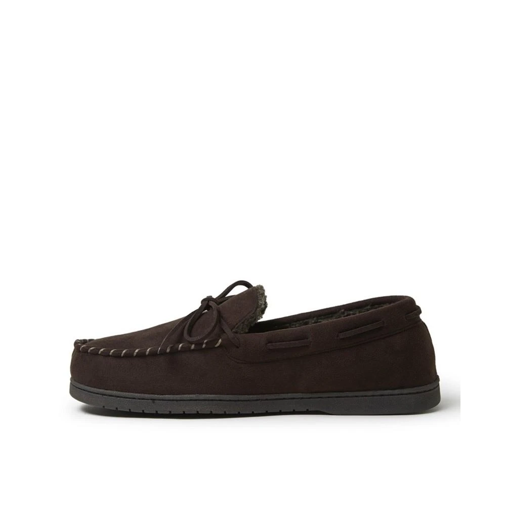 Men's Toby Microsuede Moccasin Tie Slippers 商品