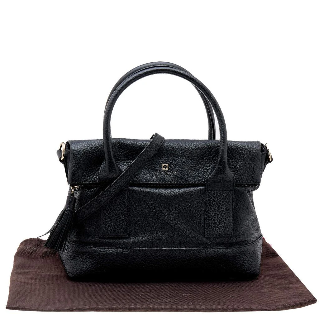 Kate Spade Black Leather Top Handle Bag 商品