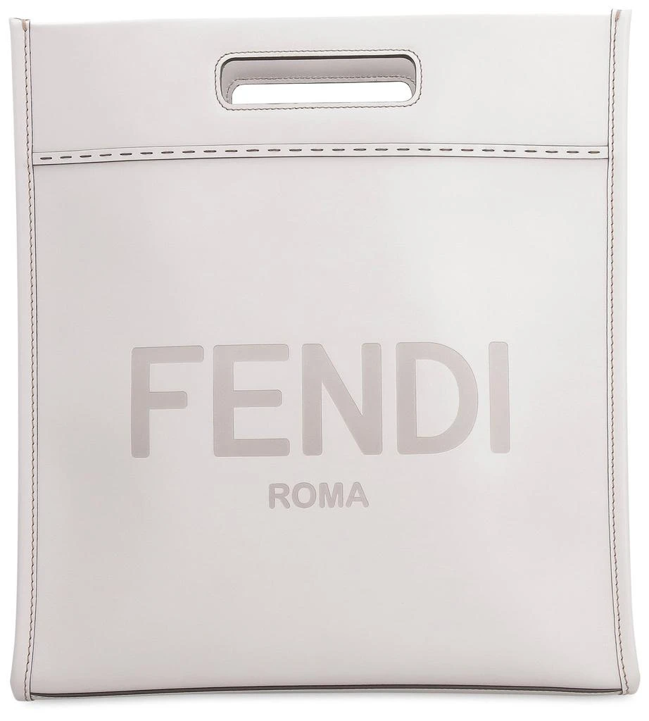 商品Fendi|Fendi Roma Lettering Shopper Tote Bag,价格¥11025,第1张图片