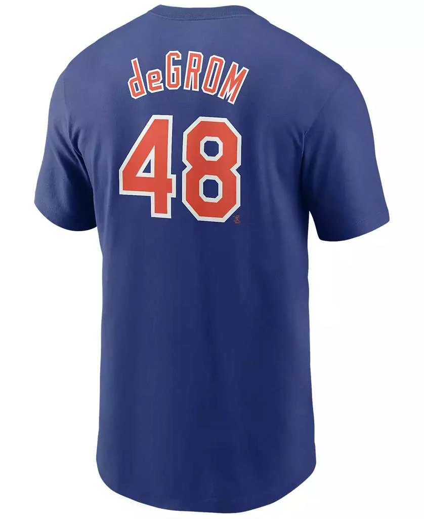 商品NIKE|Men's Jacob deGrom New York Mets Name and Number Player T-Shirt,价格¥300,第1张图片