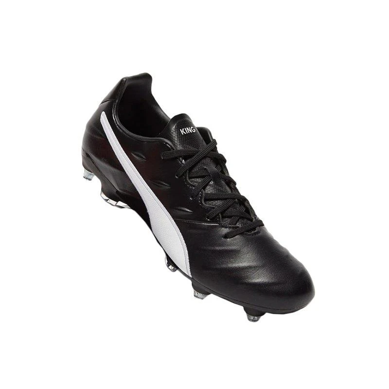 商品Puma|Puma Mens King Pro 21 Leather Soccer Cleats Black/White,价格¥542,第1张图片