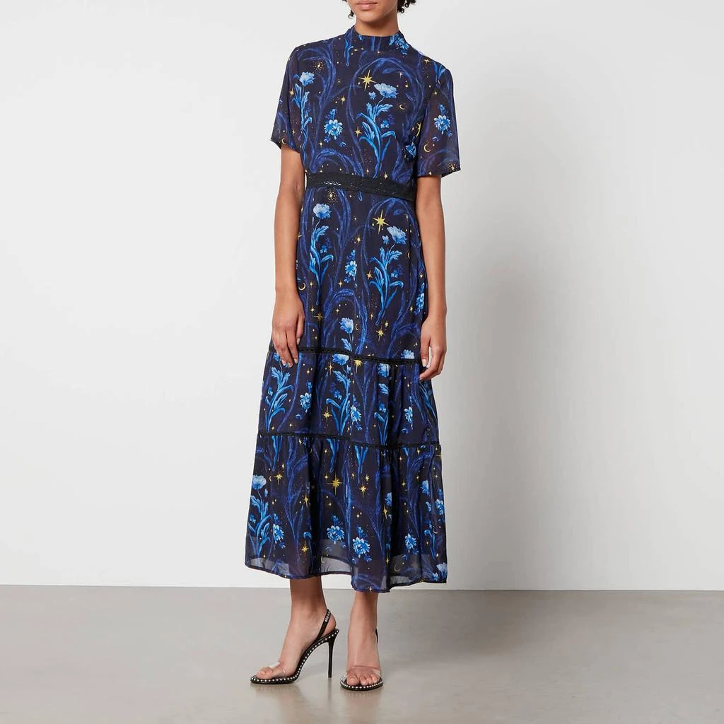 商品Hope & Ivy|Hope & Ivy Laura Printed Chiffon Midi Dress,价格¥376,第1张图片