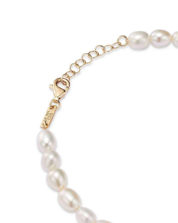 商品Bloomingdale's|Cultured Freshwater Pearl Disc Dangle Bracelet in 14K Yellow Gold,价格¥6443,第4张图片详细描述