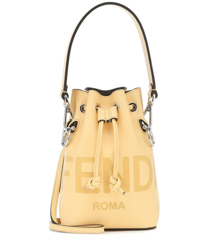 商品Fendi|Mon Trésor Mini leather bucket bag,价格¥13747,第1张图片