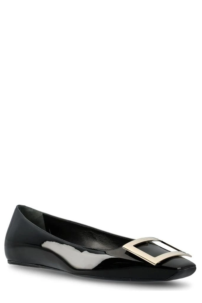 商品Roger Vivier|Roger Vivier Trompette Buckle Ballerina Flats,价格¥4710,第2张图片详细描述