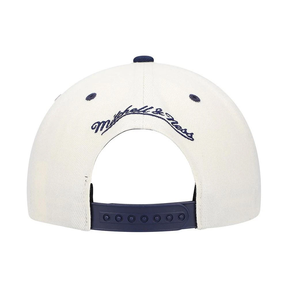 商品Mitchell & Ness|Men's Cream New Jersey Nets Hardwood Classics Sail 2-Tone Snapback Hat,价格¥255,第5张图片详细描述