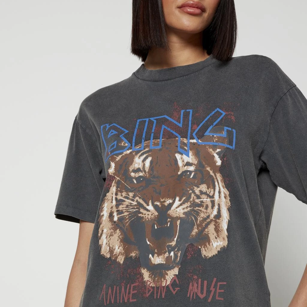 商品ANINE BING|Anine Bing Tiger Organic Cotton-Jersey T-Shirt,价格¥579,第4张图片详细描述