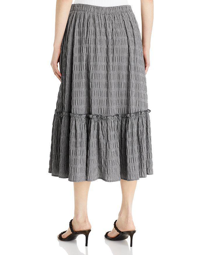 商品Tahari|Gingham Print Midi Skirt,价格¥217,第4张图片详细描述