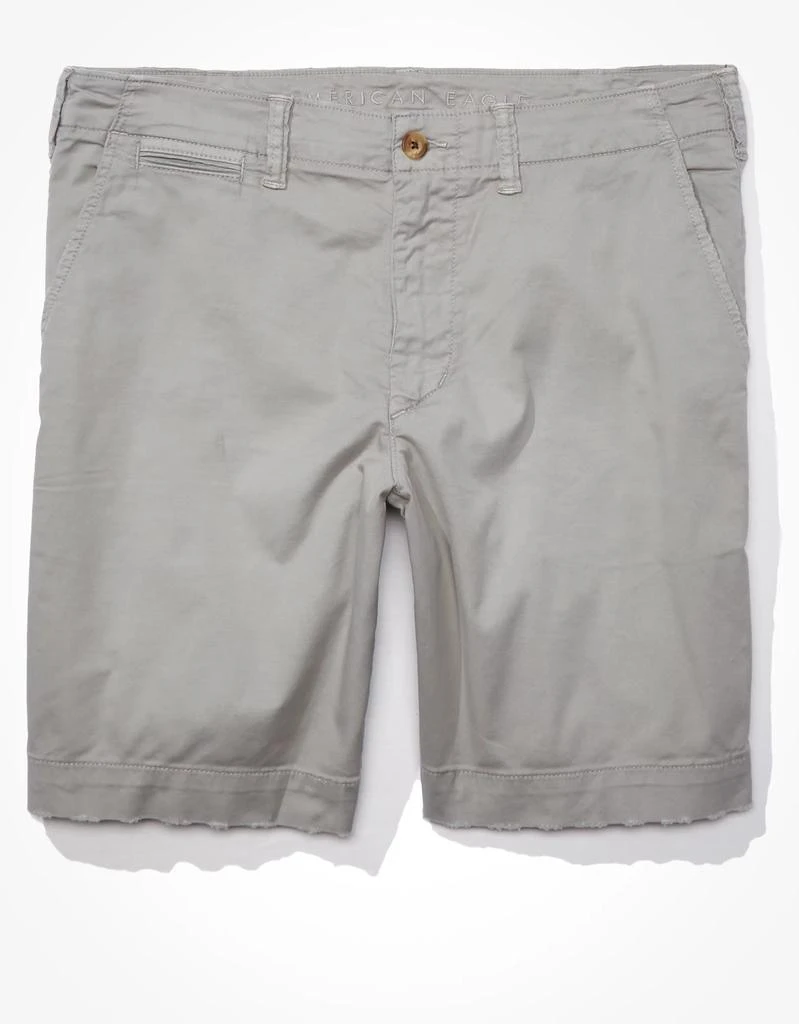 商品AE|AE Flex 9" Lived-In Khaki Short,价格¥103,第4张图片详细描述