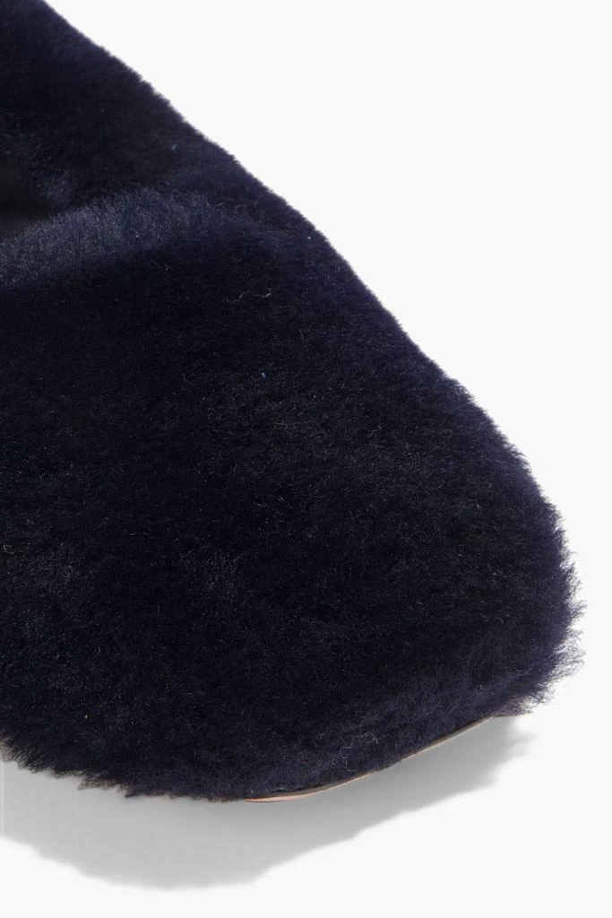 商品ROSETTA GETTY|Shearling slippers,价格¥841,第4张图片详细描述