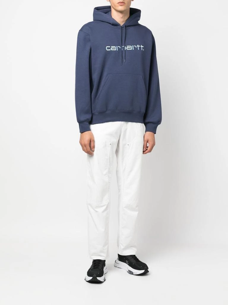 商品Carhartt|CARHARTT - Logo Cotton Hoodie,价格¥747,第4张图片详细描述