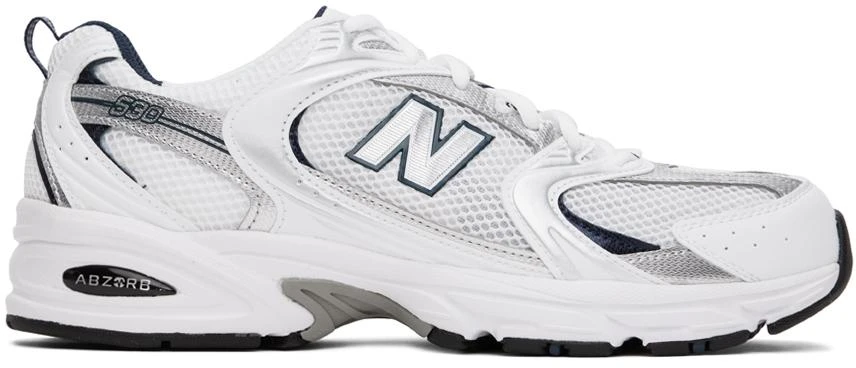 商品New Balance|White 530 Sneakers,价格¥645,第1张图片