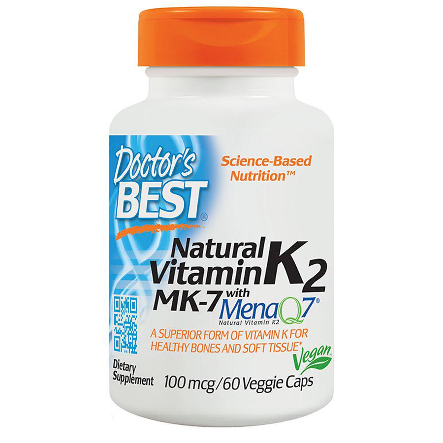 Natural Vitamin K2 Veggie Caps商品第1张图片规格展示