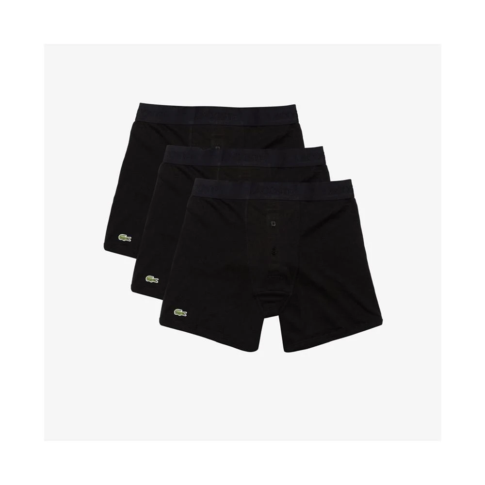 商品Lacoste|Men's Essentials Classic Boxer Briefs, Pack of 3,价格¥321,第1张图片