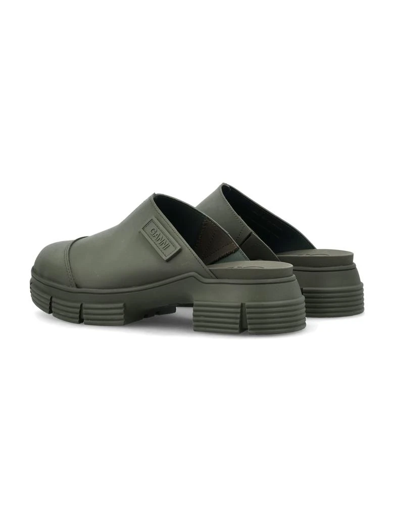 商品Ganni|Ganni Recycled Rubber City Mules,价格¥1140,第4张图片详细描述
