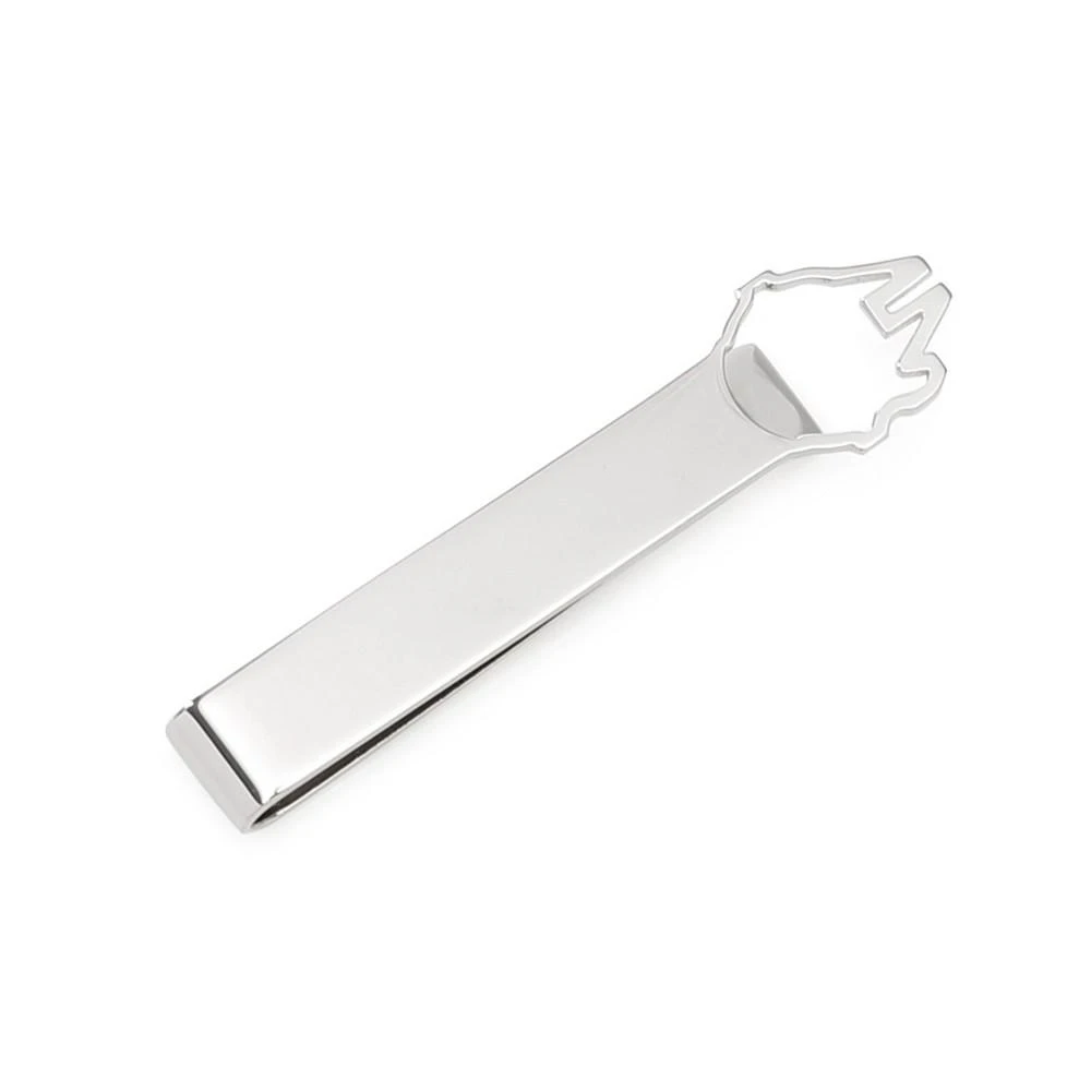 商品Star Wars|Millennium Falcon Sterling Cutout Tie Bar,价格¥569,第1张图片