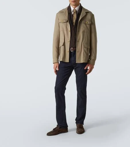 商品Canali|束带夹克,价格¥9284,第2张图片详细描述
