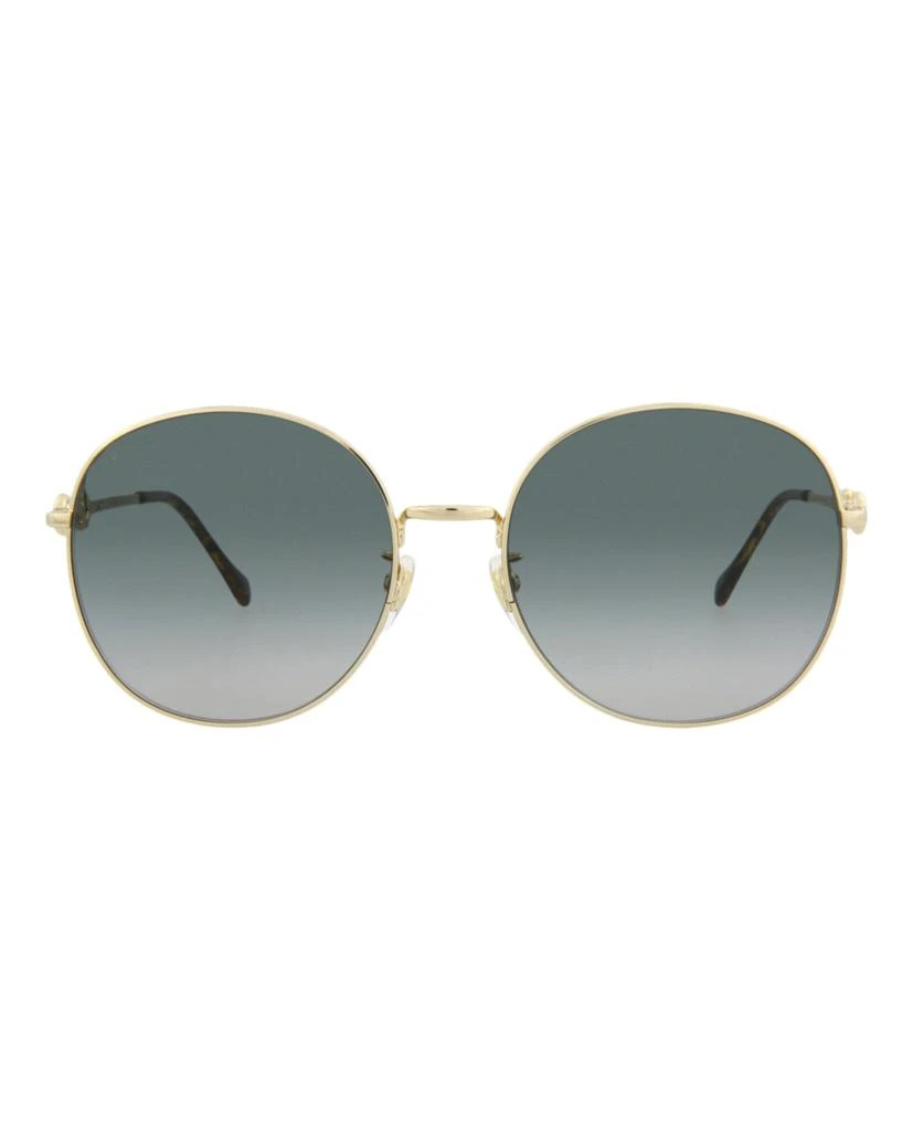 商品Gucci|Round-Frame Metal Sunglasses,价格¥1083,第1张图片