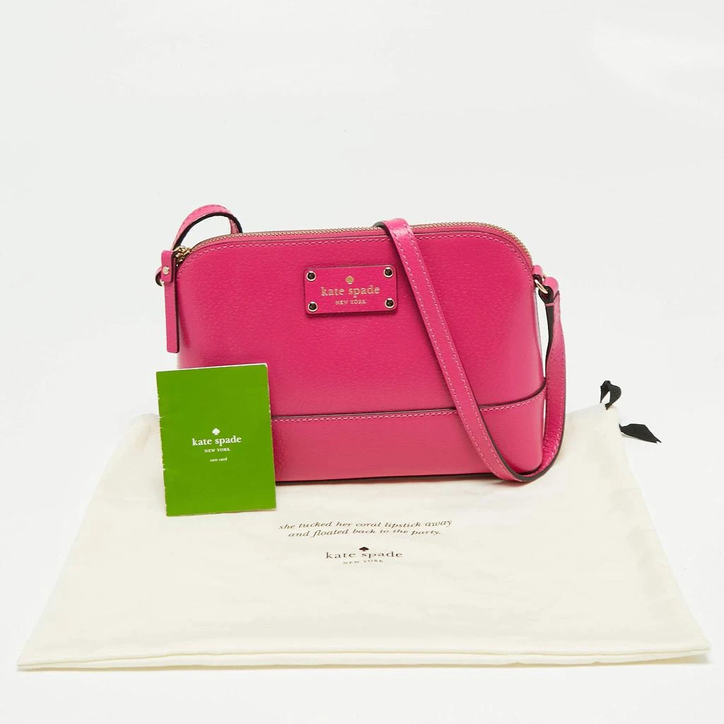 Kate Spade Fuchsia Leather Crossbody Bag 商品