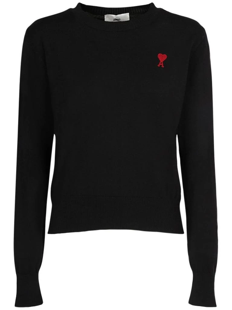 商品AMI|Ami De Coeur Wool Jumper,价格¥2246,第1张图片