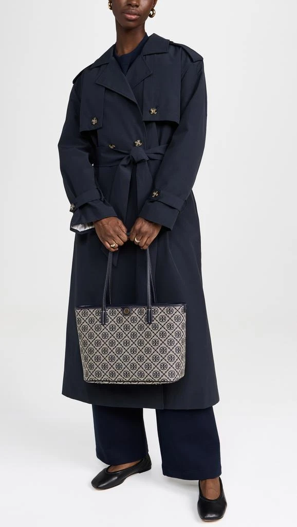商品Tory Burch|T Monogram Small Zip Tote,价格¥2838,第2张图片详细描述