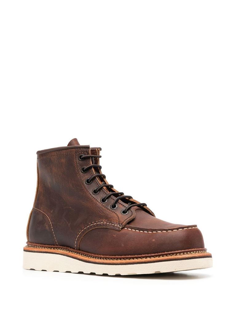 RED WING SHOES Classic Moc leather ankle boots商品第3张图片规格展示