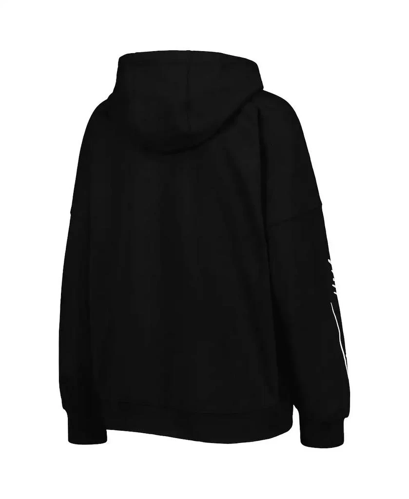 商品Tommy Hilfiger|Women's Black Pittsburgh Steelers Becca Drop Shoulder Pullover Hoodie,价格¥695,第3张图片详细描述