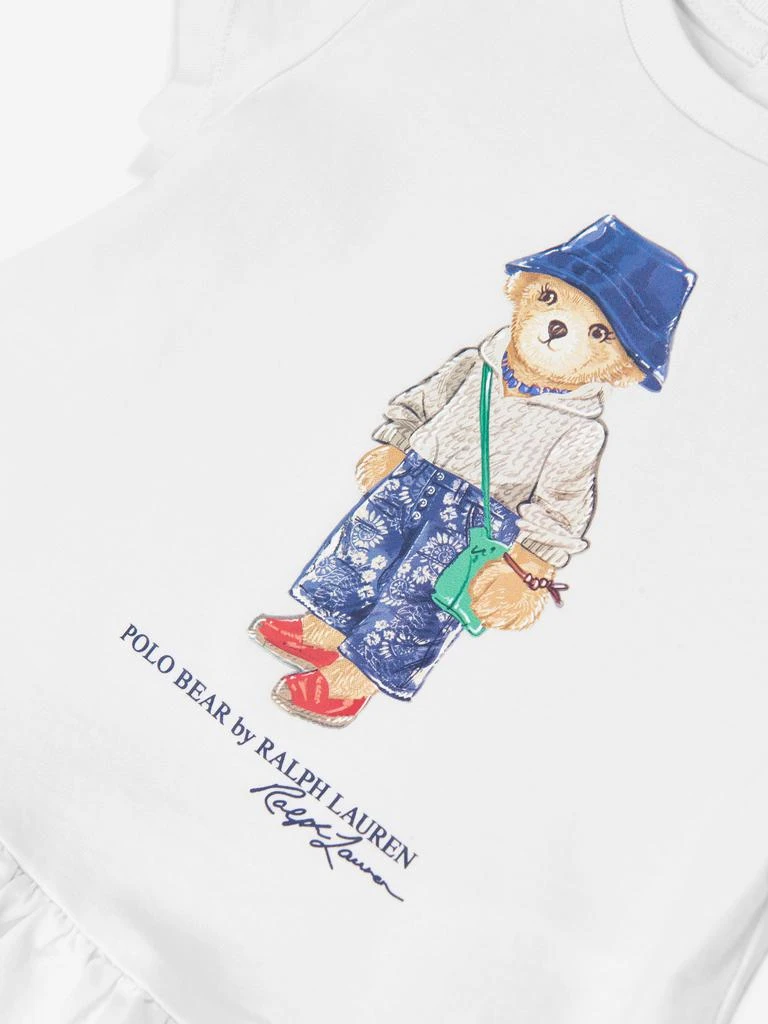 商品Ralph Lauren|Ralph Lauren Baby Girls Bear T-Shirt in Ivory,价格¥229,第4张图片详细描述