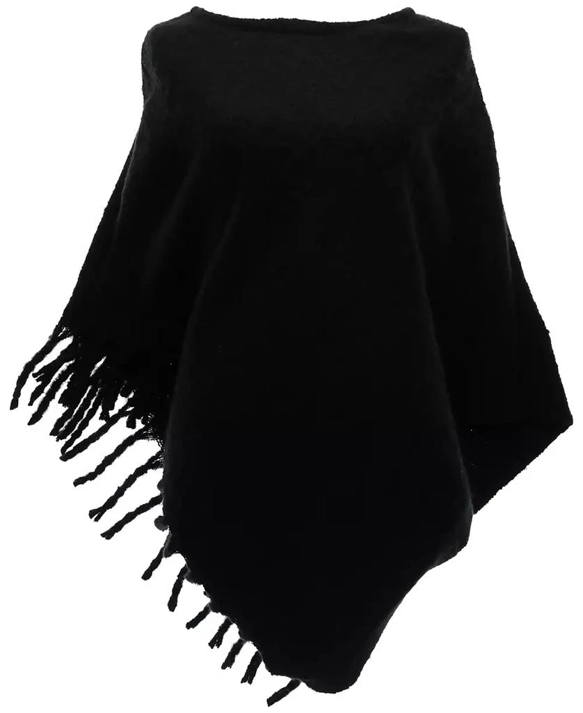 商品Fraas|Women's Bouclé Fringe-Trim Poncho,价格¥261,第1张图片