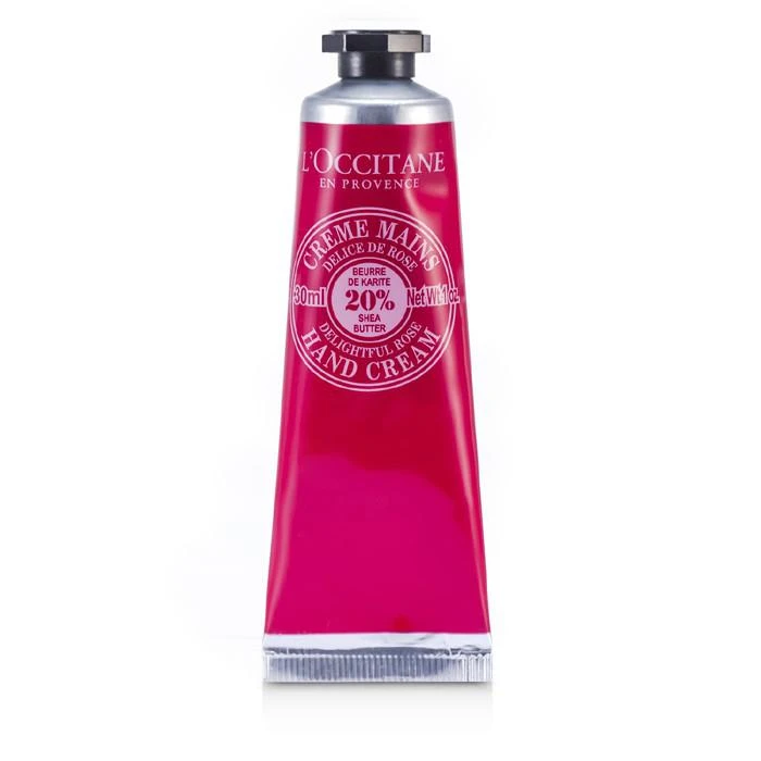 商品L'Occitane|L'Occitane 乳木果玫瑰润手霜 护手霜 30ml/1oz,价格¥82,第1张图片