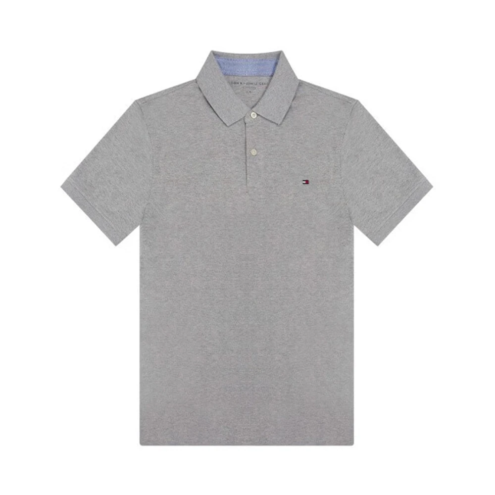 商品[国内直发] Tommy Hilfiger|TOMMY HILFIGER 灰色女士POLO衫 78J8750-031,价格¥374,第1张图片